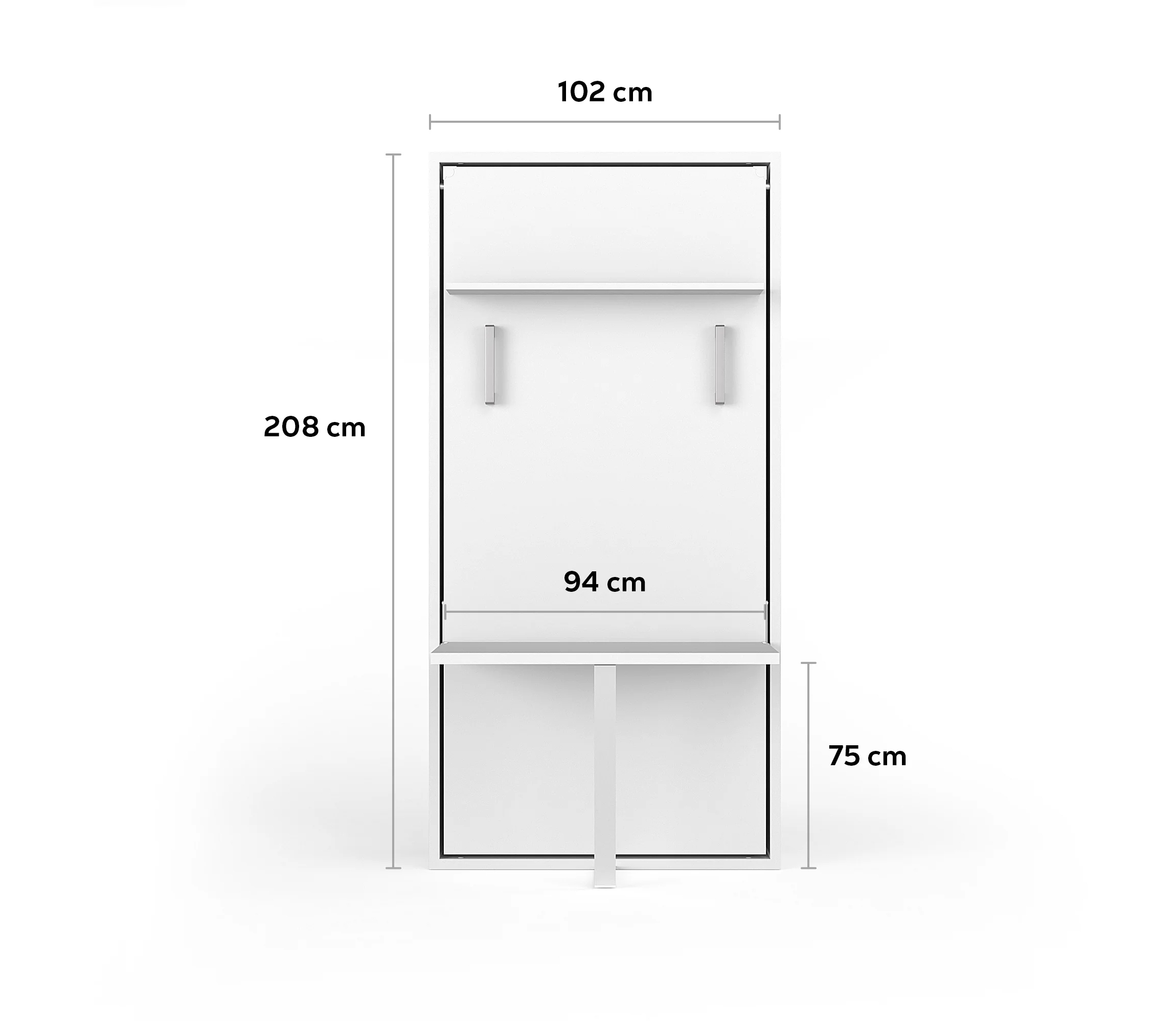 Multimo Happy Schrankbett Set, 4-tlg.